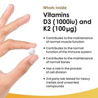 New Leaf D3 & K2 - 183 Tablets
